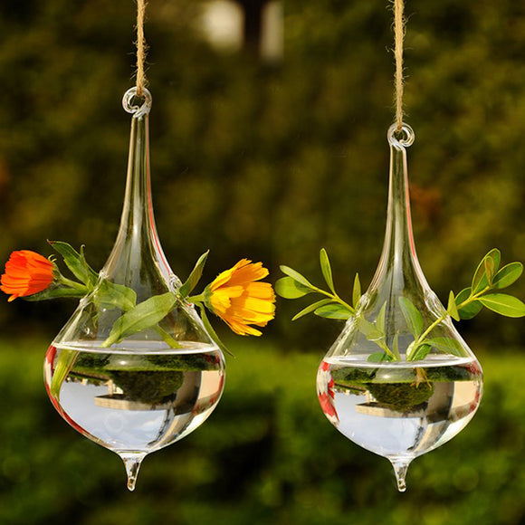 Water Drop Shape Hanging Vase