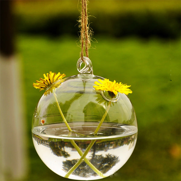 Cute Glass Angel Shape Flower Container