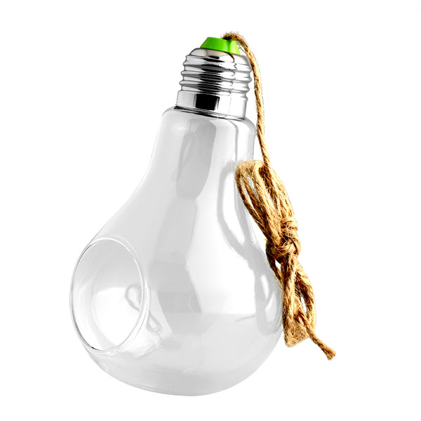 Glass Bulb Shape Hanging Vase