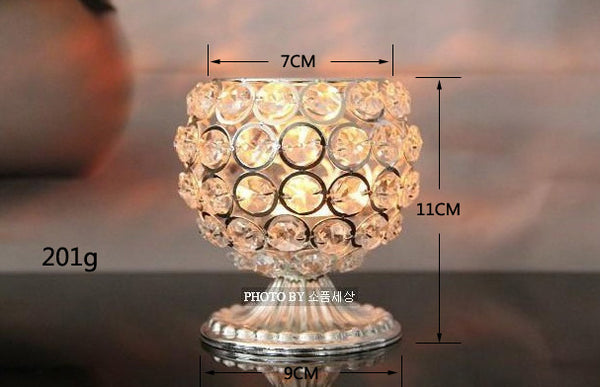 Luxury Romantic Candle Holder