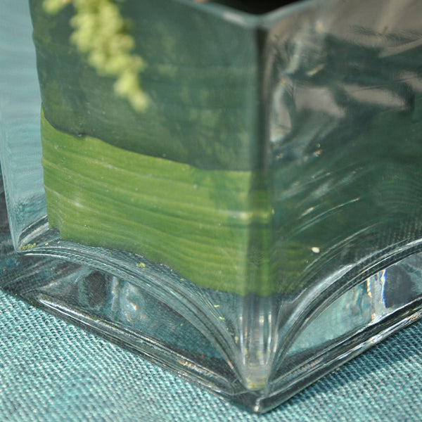 Crystal Clear Desk Flower Vase