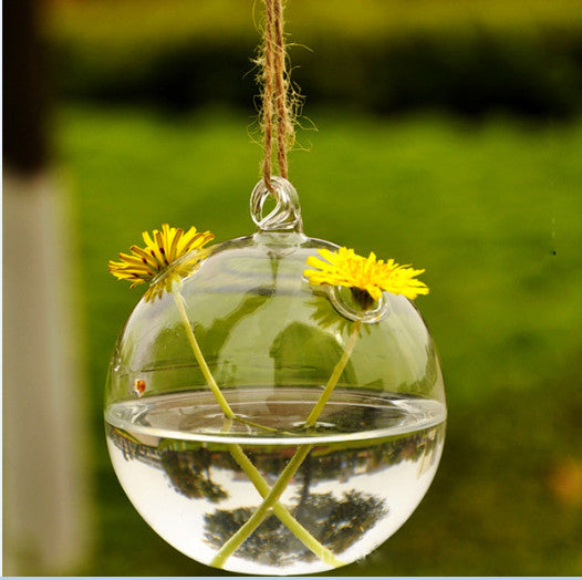Cute Glass Angel Shape Flower Container