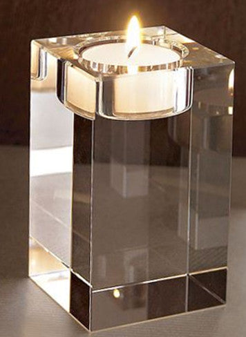 Crystal Cube Candle Holder